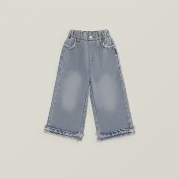 Girls Wide Leg Jeans