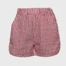 Plaids Shorts RED