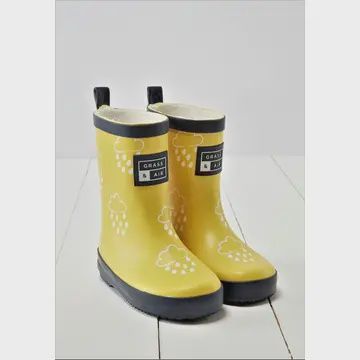 Kids Yellow Colour Changing Wellies