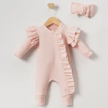 Romper Set &quot;Orchid&quot; For Girls 100% Cotton