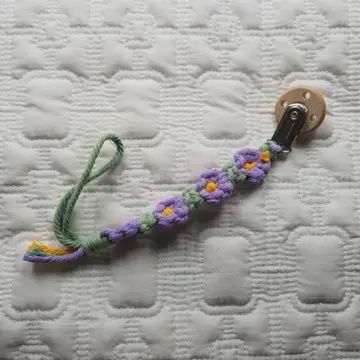 Pacifier Clip - Knit &amp; Woven