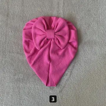 Turban, 3 Months - 3 Years Old, Colour: Deep Pink