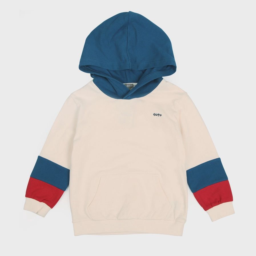 Colorblock Hoodie Sweatshirt, Size: XS 3-4Y