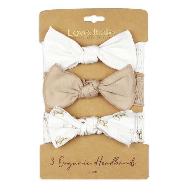 Bunny Biscuit Bows (0-12M)