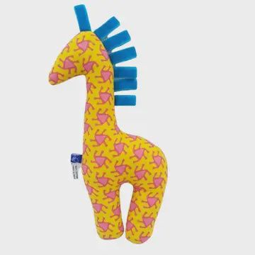 Cotton Ribbon Giraffe Stuffed Toy