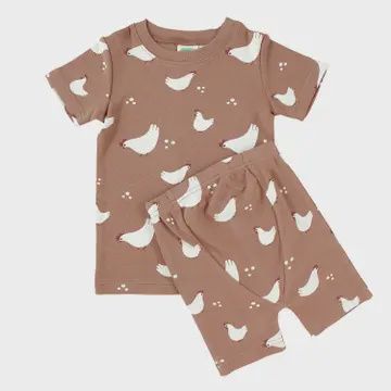 My Jammies" Organic Kids Summer Pajamas