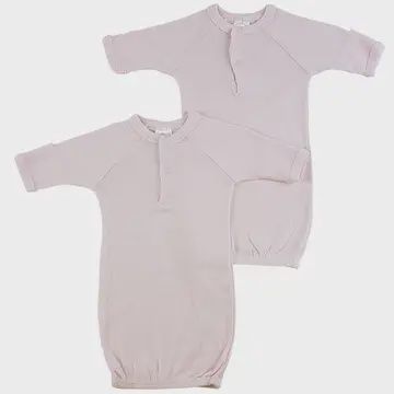 Bambini Preemie Solid Blue Gown Preemie, Colour: Pink