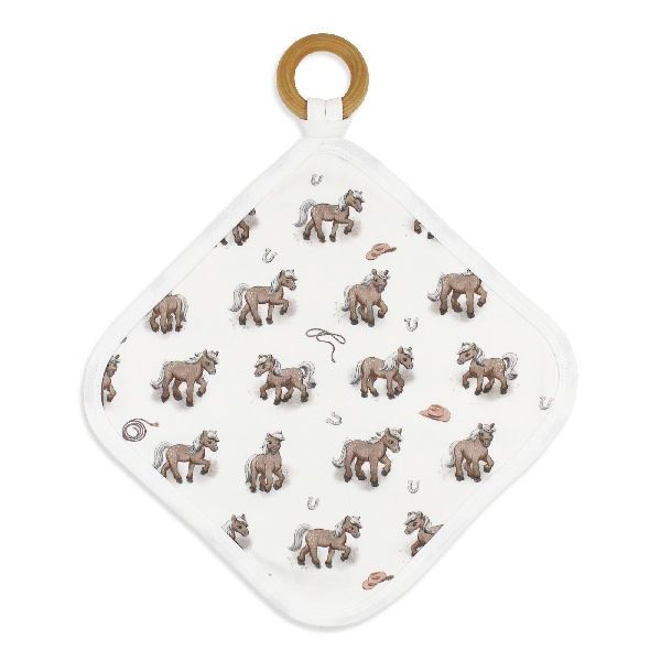 Lovey with removable ring