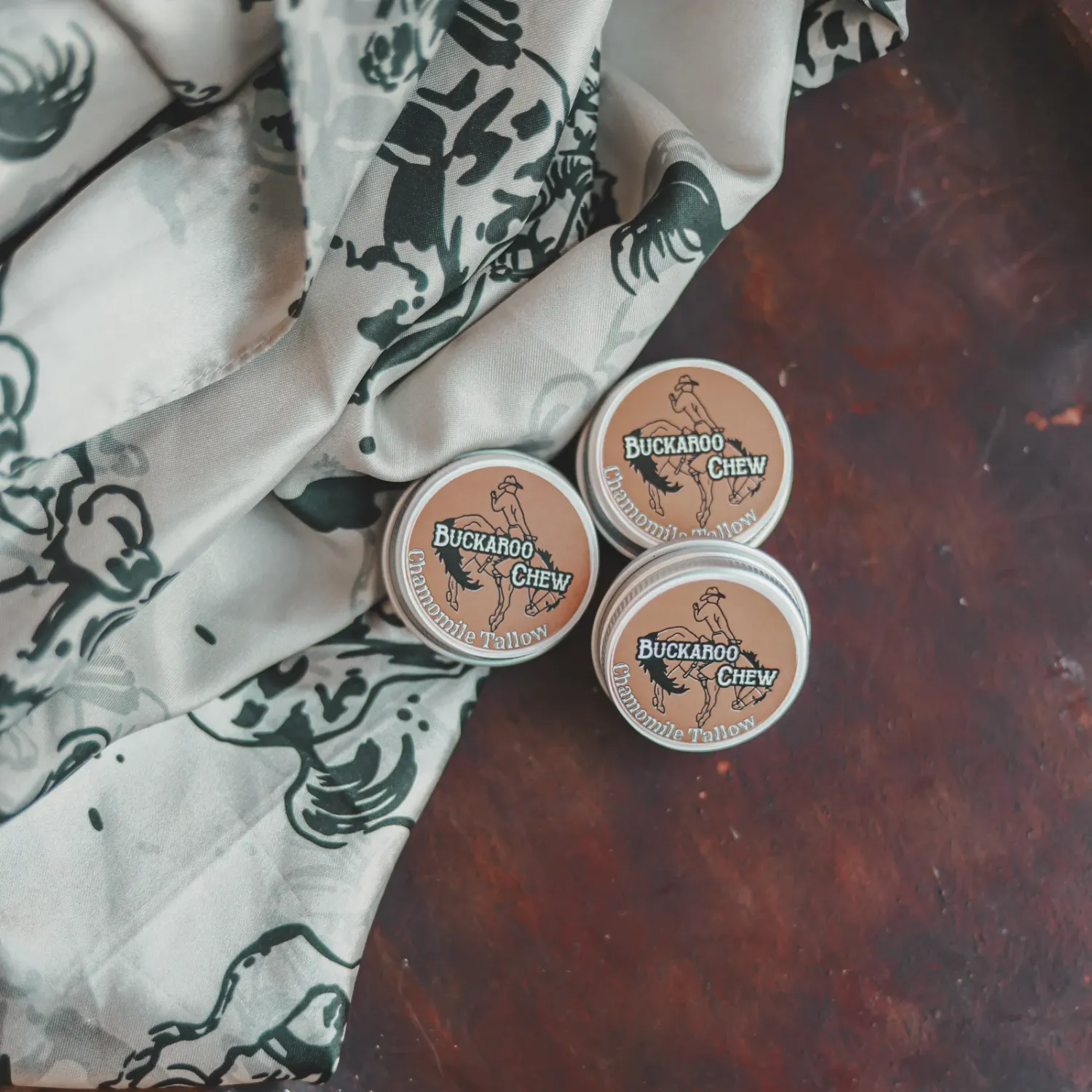 Buckaroo Chew (Chamomile Tallow) Tin