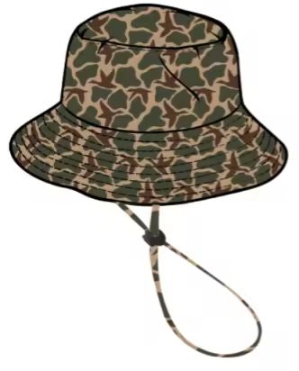 Toddler Duck Camo Bucket Sun Hat