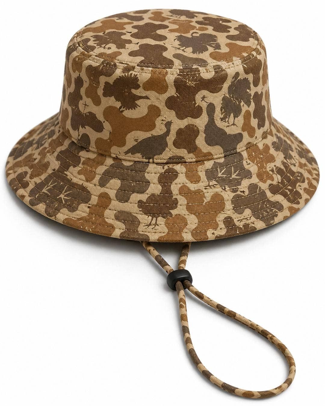 Toddler Kids Turkey Camo Bucket Hat