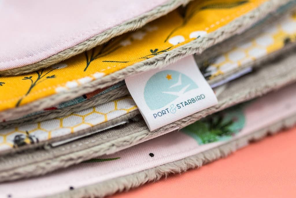 Meant to Bee Bib in Yellow
