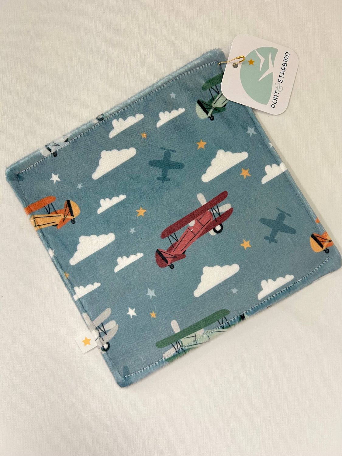 Up, Up and Away Minky Crinkle Sensory Toy