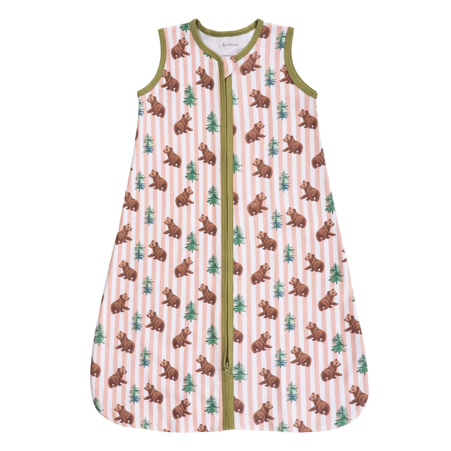 Organic Cotton Sleep Sack 0.5 TOG Baby Bear