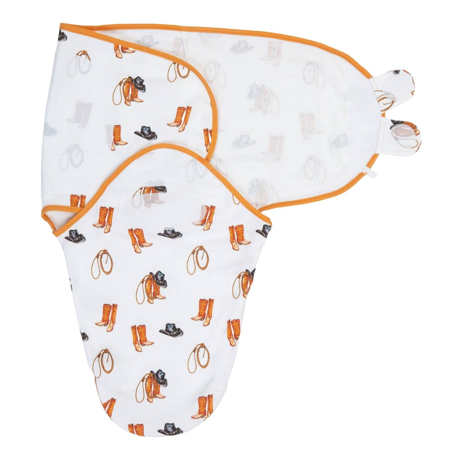 Cotton Velcro Newborn Swaddle Sack Better In Boots(1)