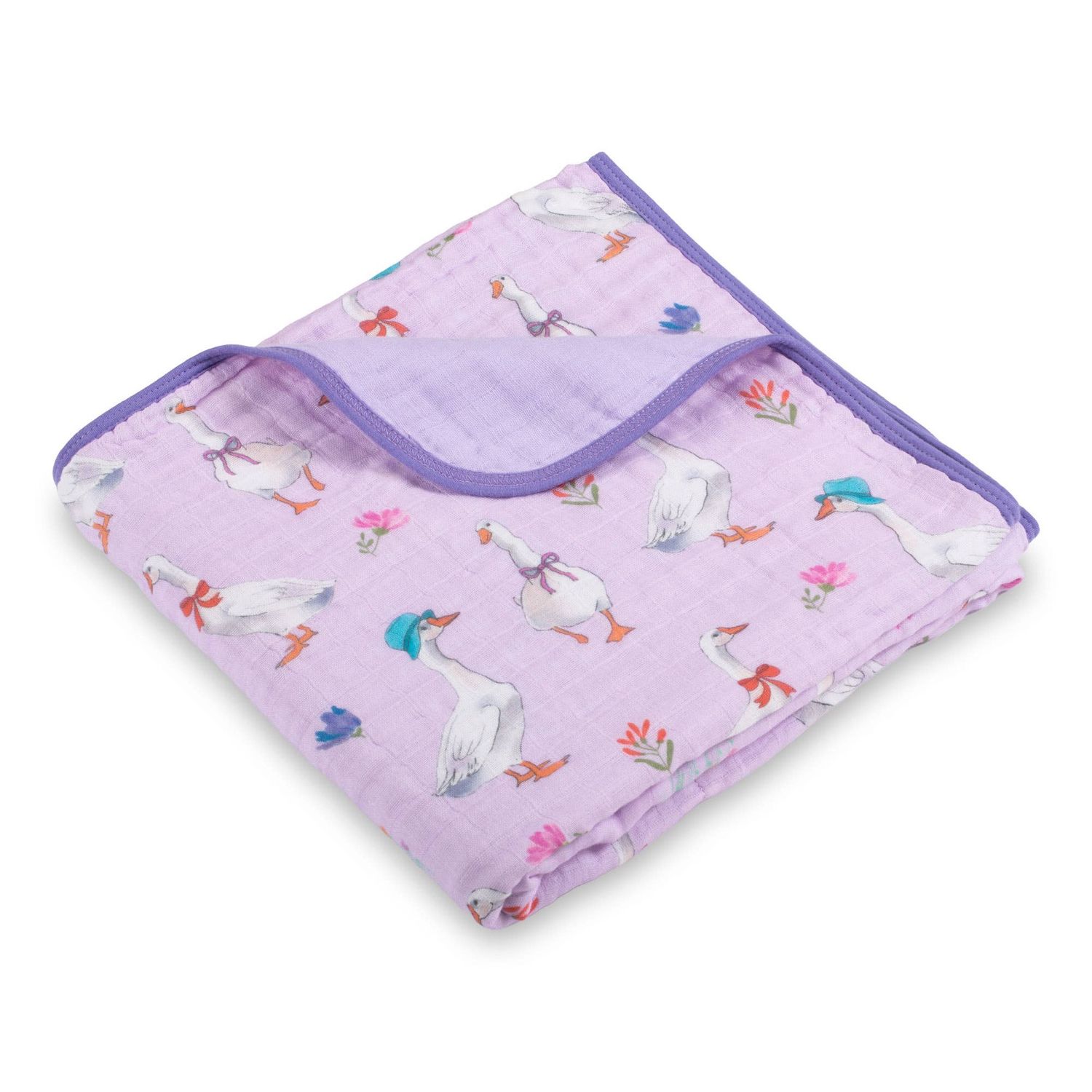Muslin Quilt Baby &amp; Kids Blanket Goose Parade