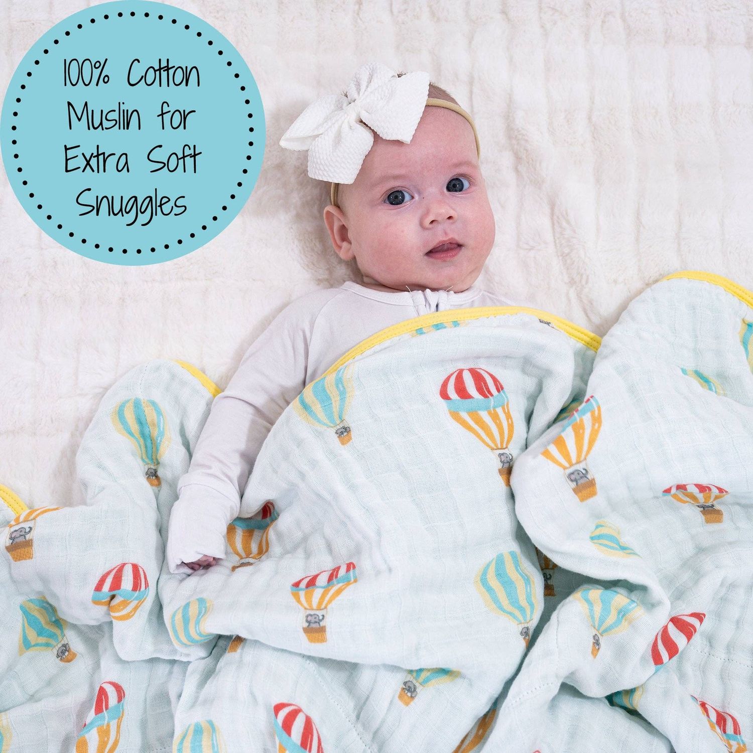 Muslin Quilt Baby &amp; Kids Blanket The Sky Is The Limit