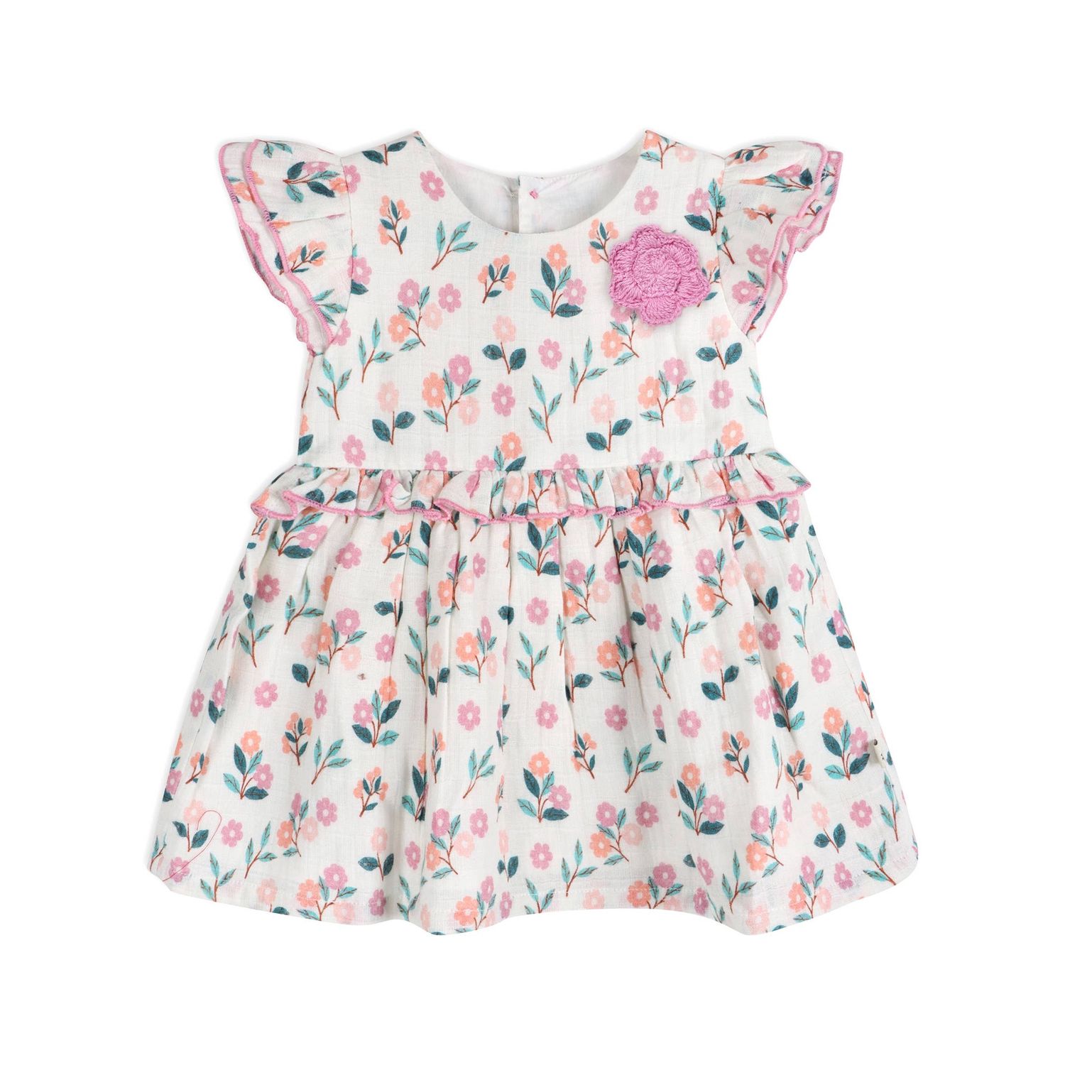 Bloom Baby Dress + Bloomer (Organic Muslin)