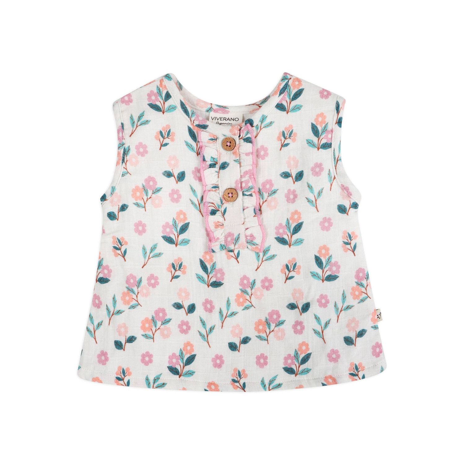 Bloom Baby Top + Shorts (Organic Muslin)