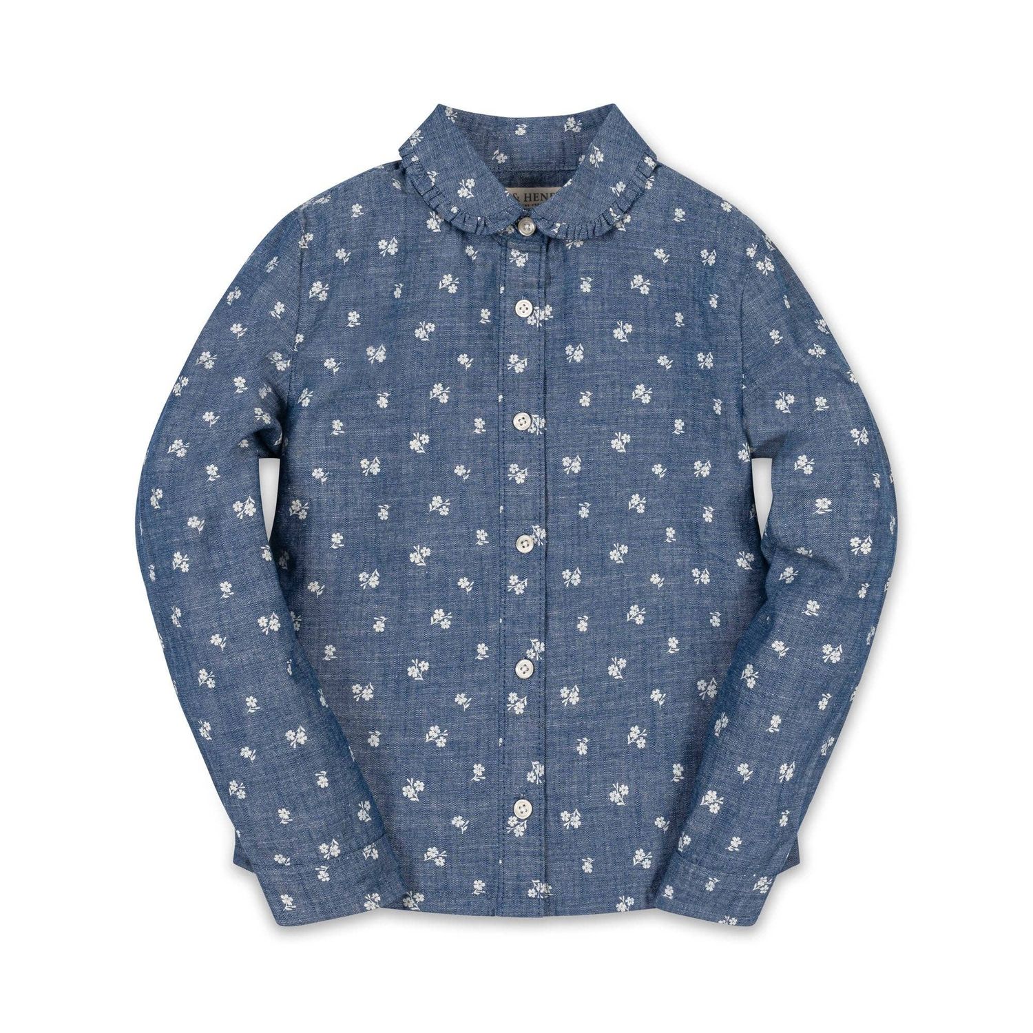 Organic Peter Pan Collar Top Girls