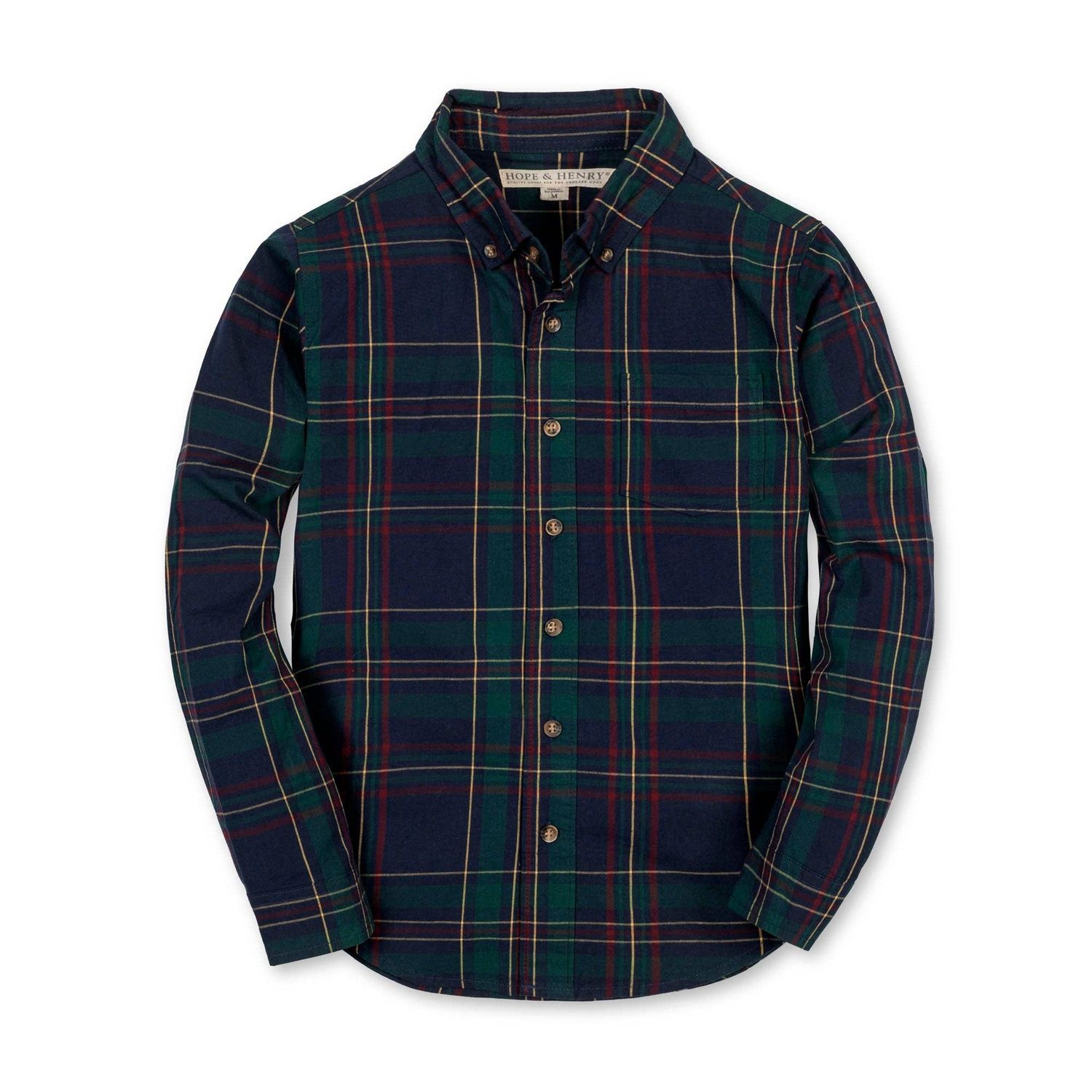 Organic Stretch Poplin Shirt(1)