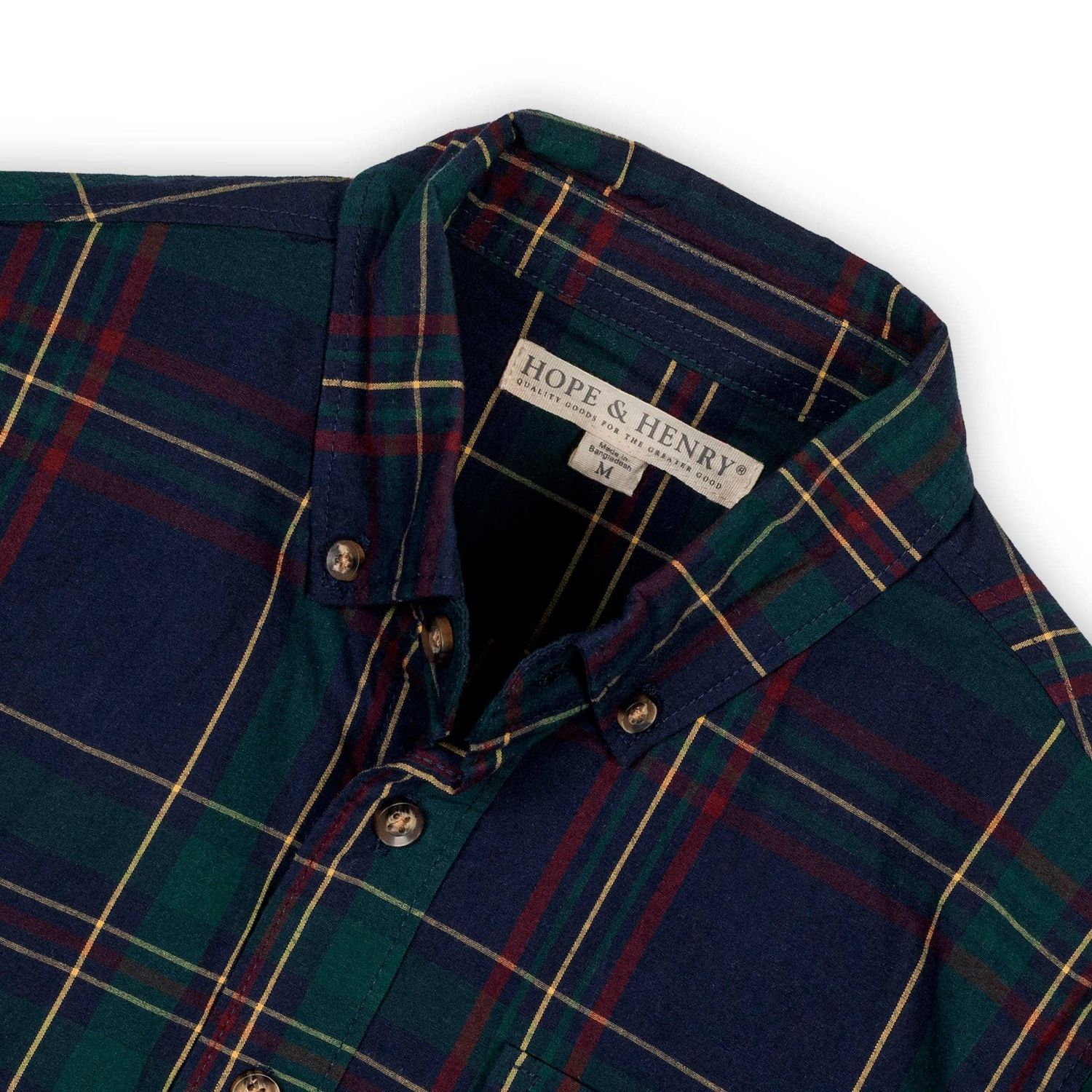 Organic Stretch Poplin Shirt(1)