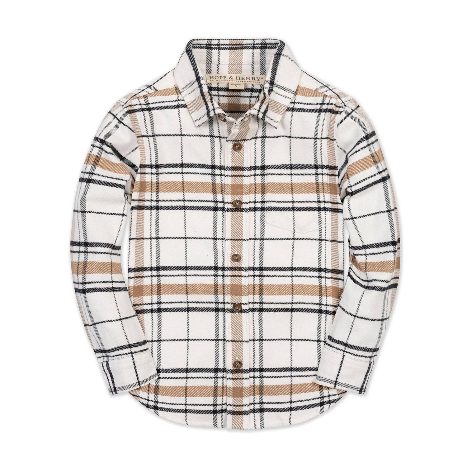 Organic Flannel Shirt Boy