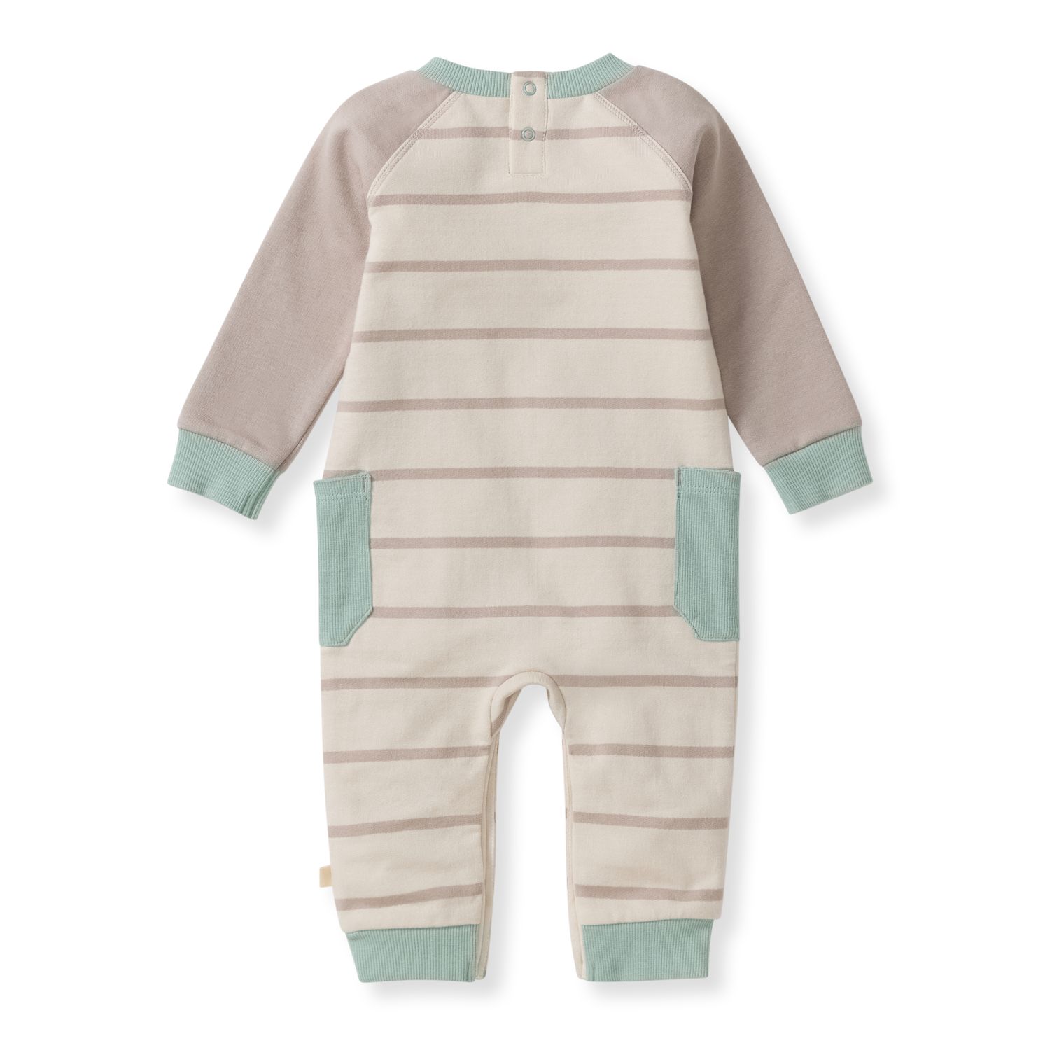 Basic Stripe Baby Boy Jumpsuit