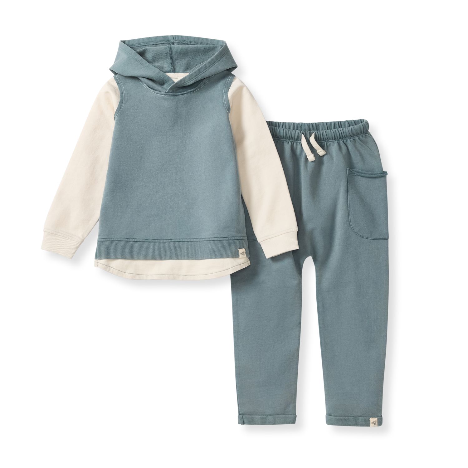 Acid Wash Sweatshirt &amp; Pants Set