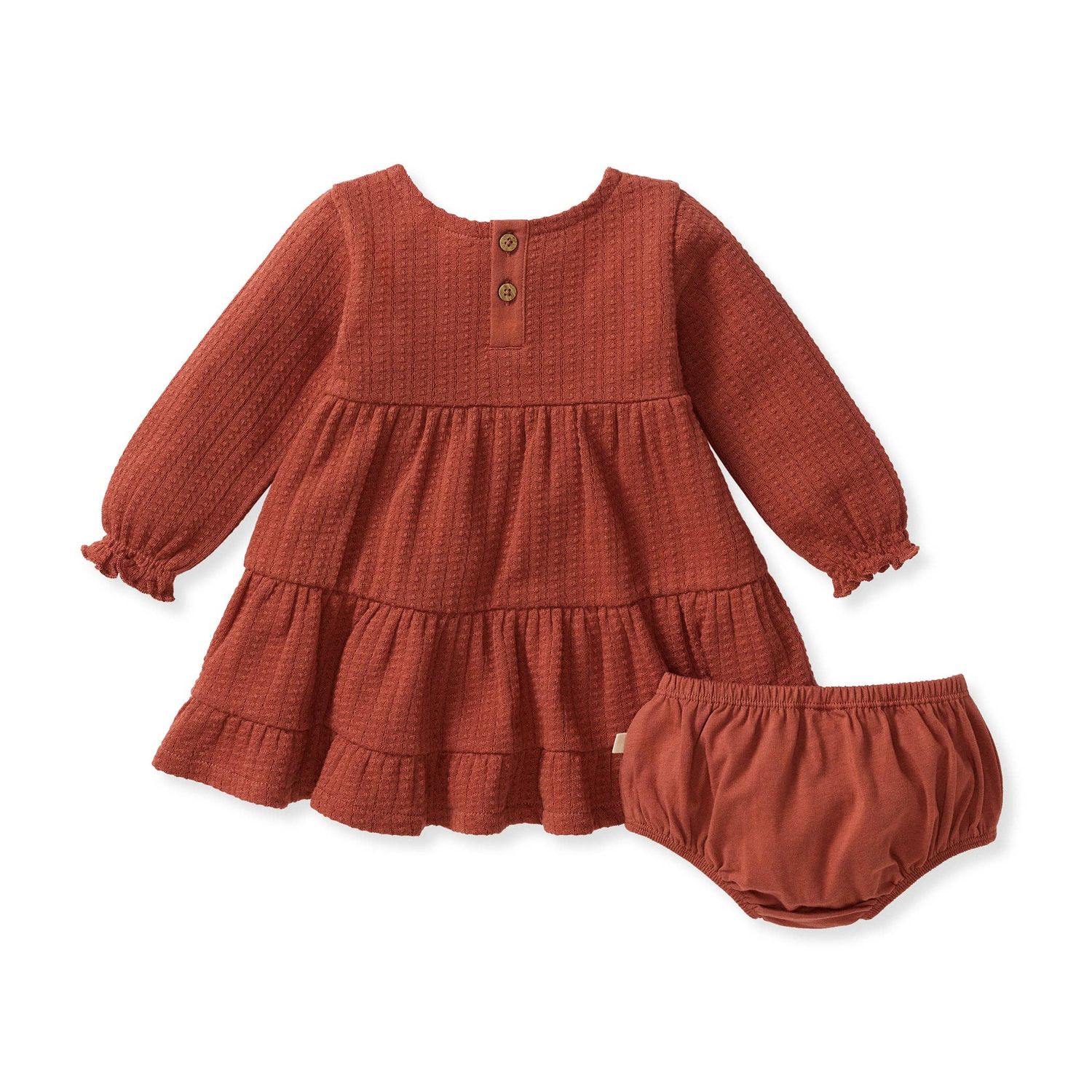 Dotted Rib Sequoia Bark Dress(1)