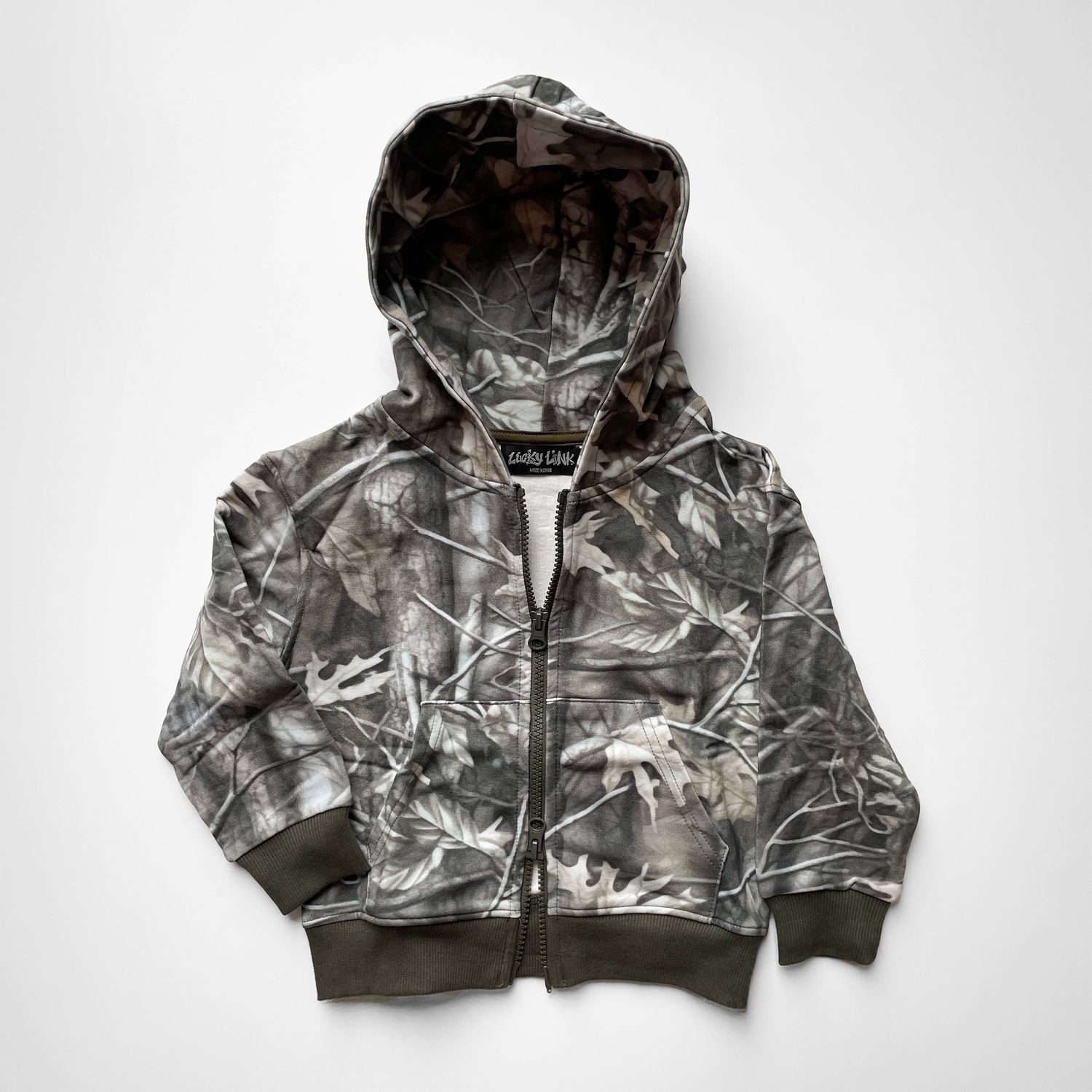 Toddler Camo Zip Up Hoodie