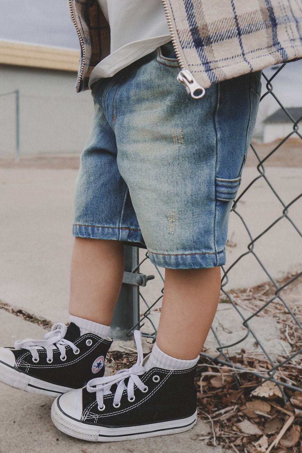 Toddle Denim Carpenter Shorts