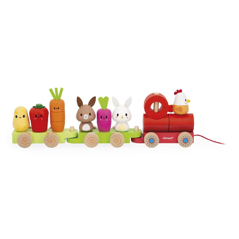 Farm | Pull-Along Stacker Train