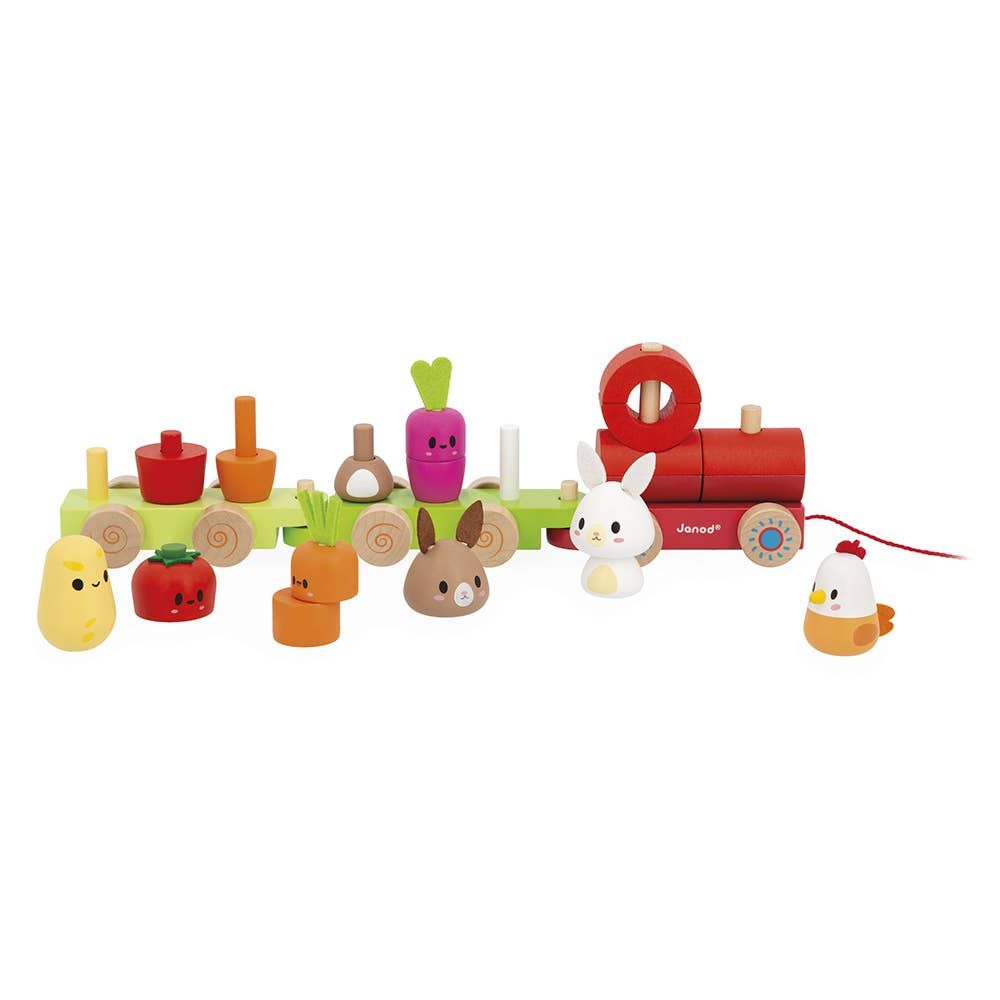 Farm | Pull-Along Stacker Train