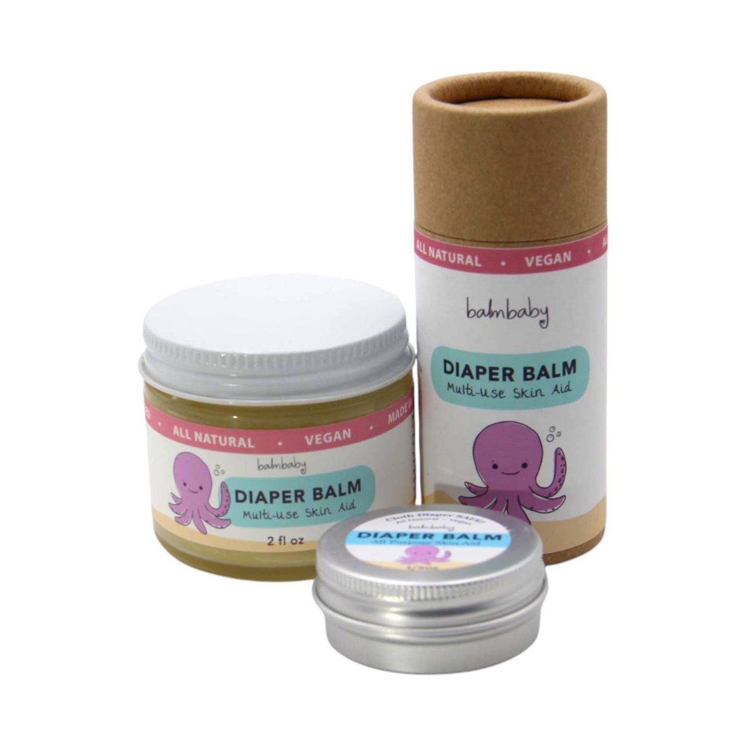 Diaper Balm  &amp; ALL purpose skin aid - travel/sample size