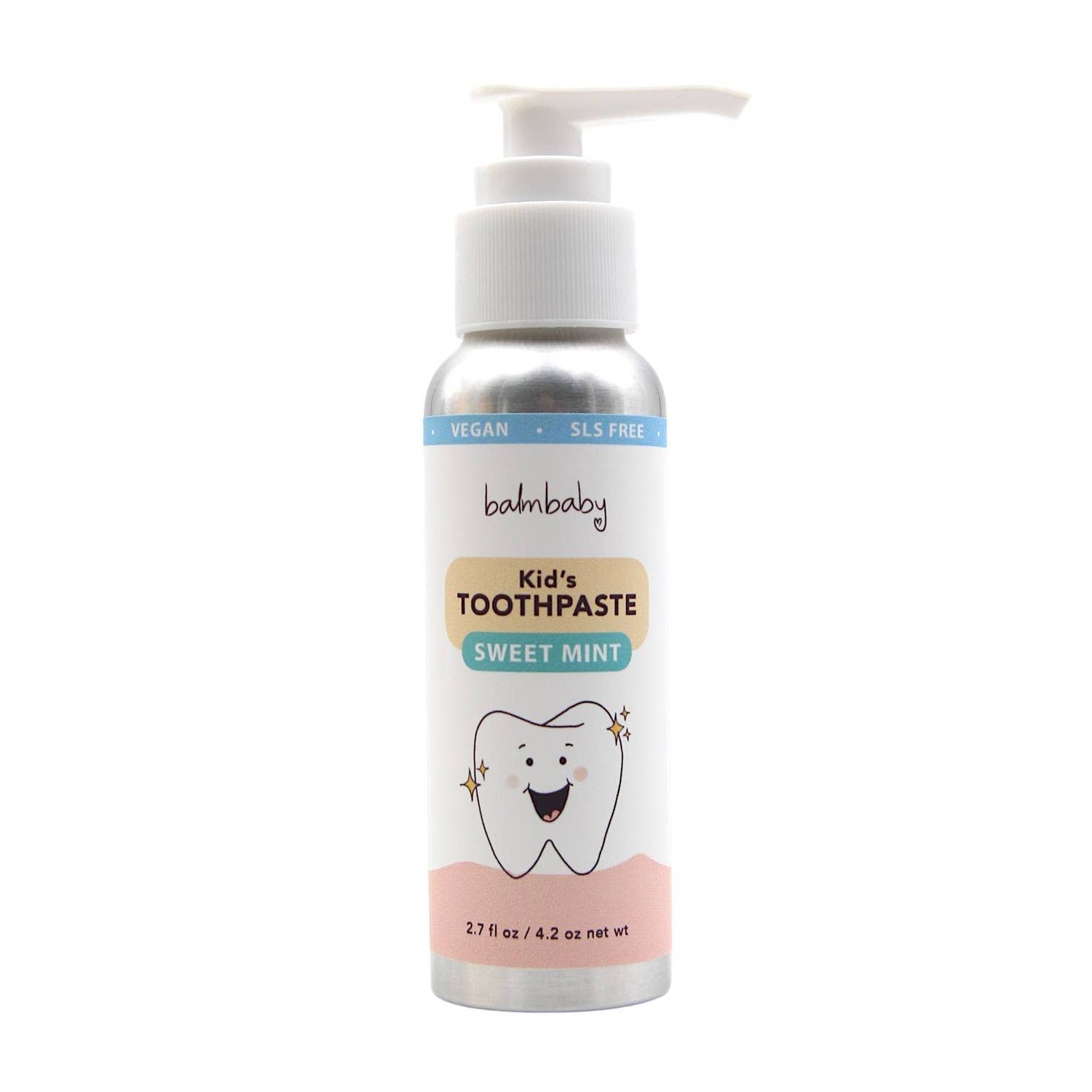 All Natural Kids Toothpaste - w/ Pump by Balm Baby