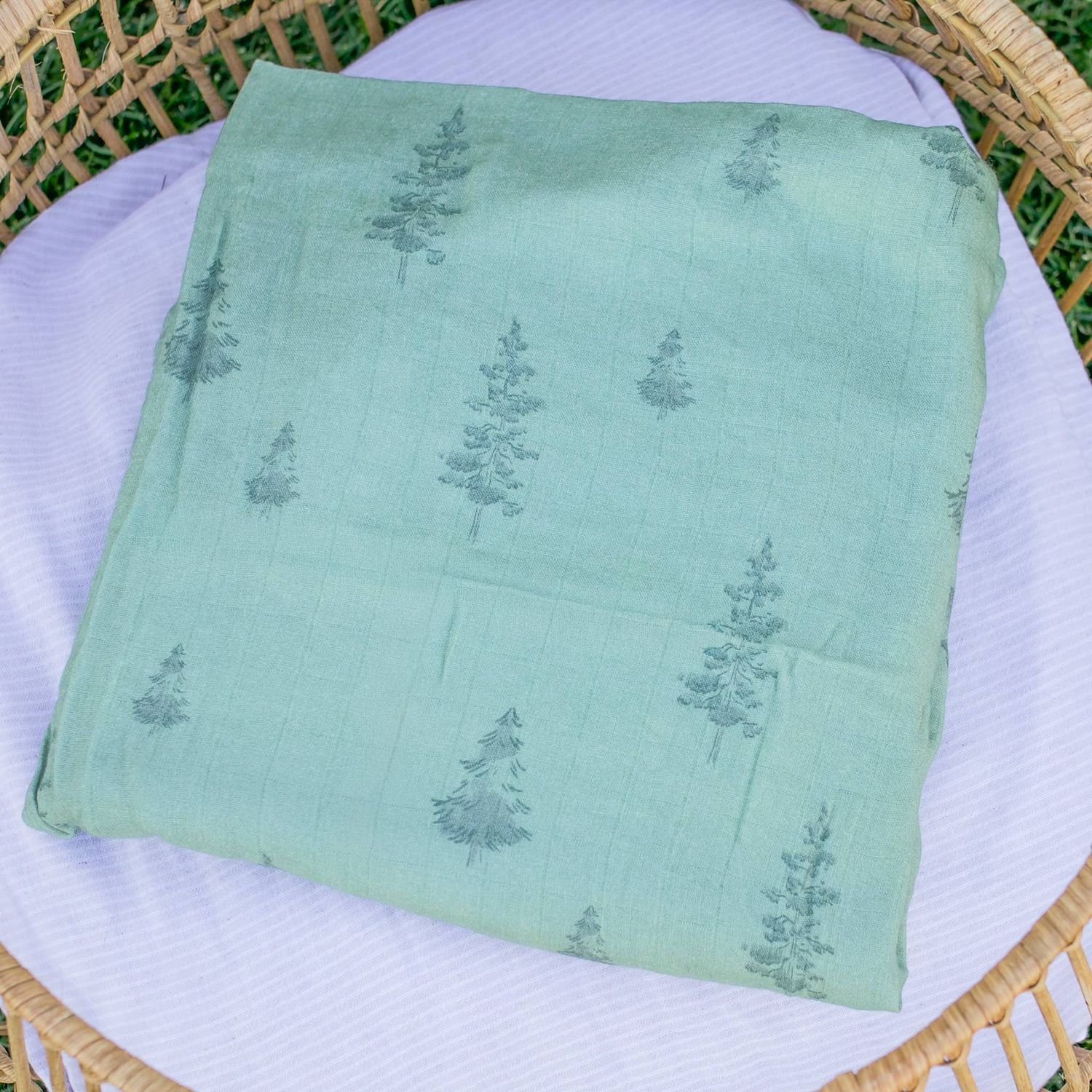 Trees Muslin Swaddle