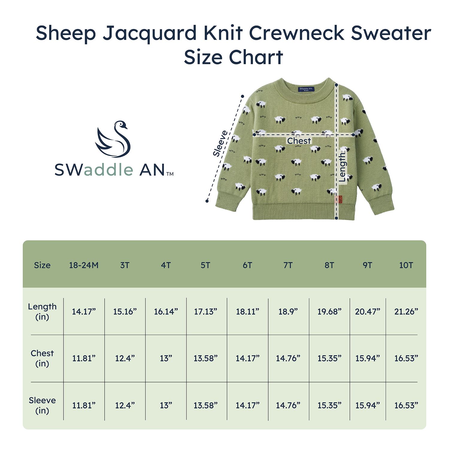 Sheep Countryside Baby Sweater