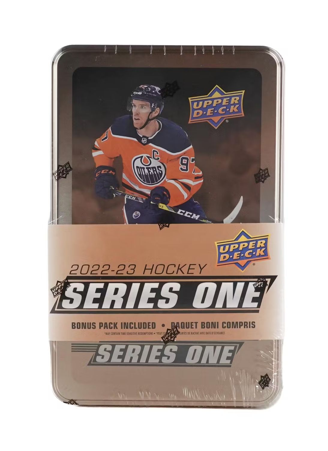 2022-23 Upper Deck Series 1 Hockey Retail Tin
