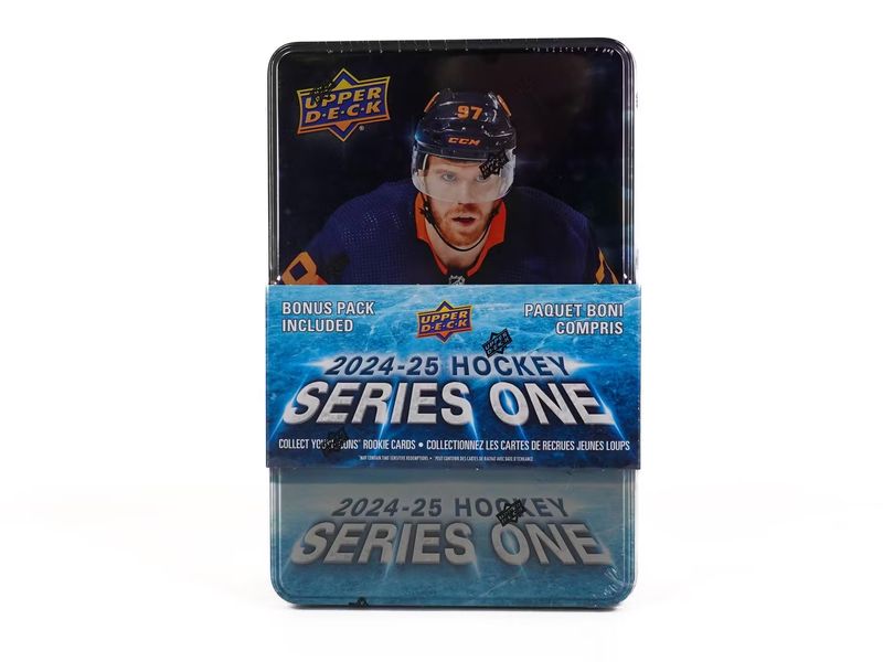 2024-25 Upper Deck Series One Hockey Retail Tin