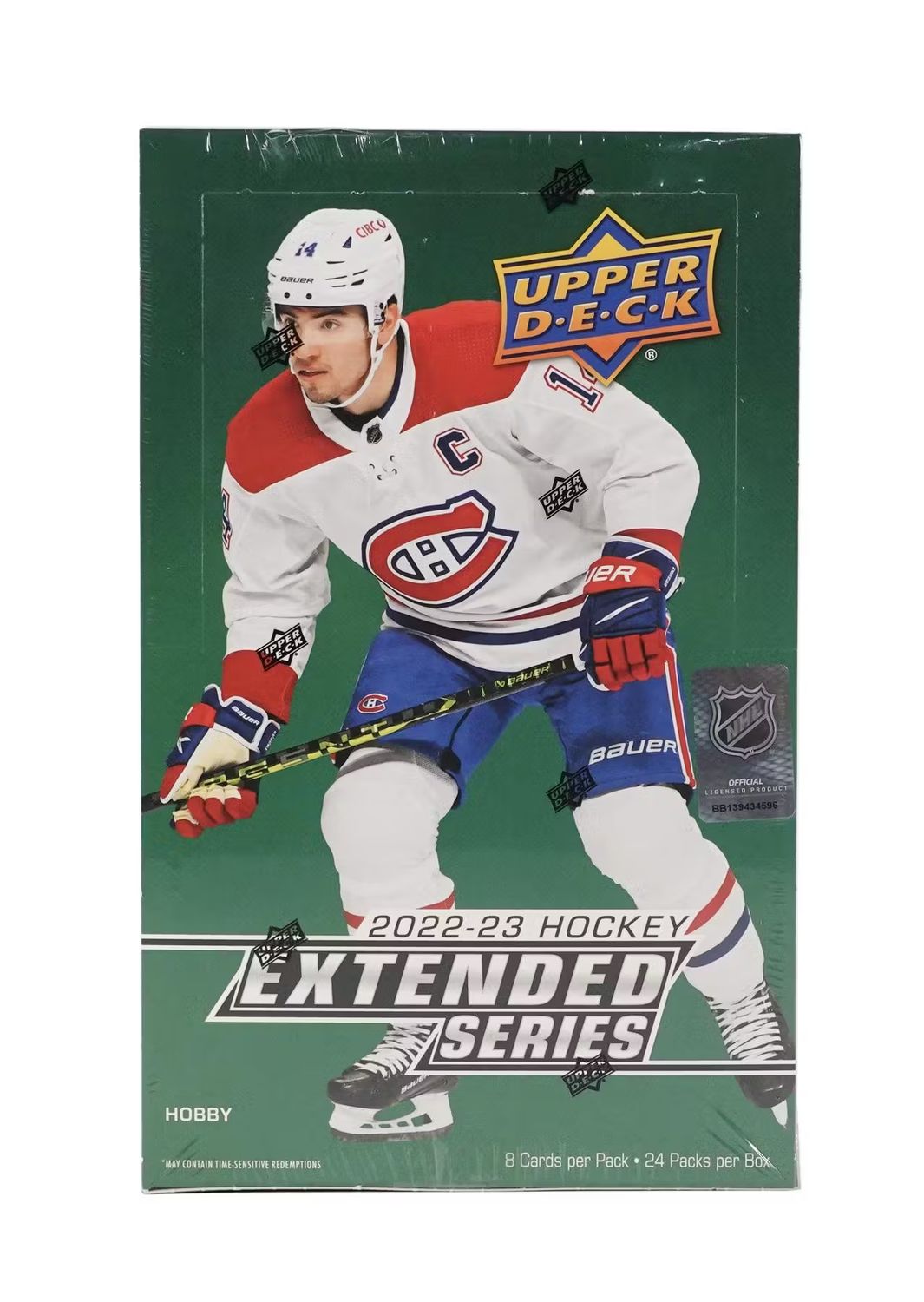 2022-23 Upper Deck Extended Series Hockey Hobby Box