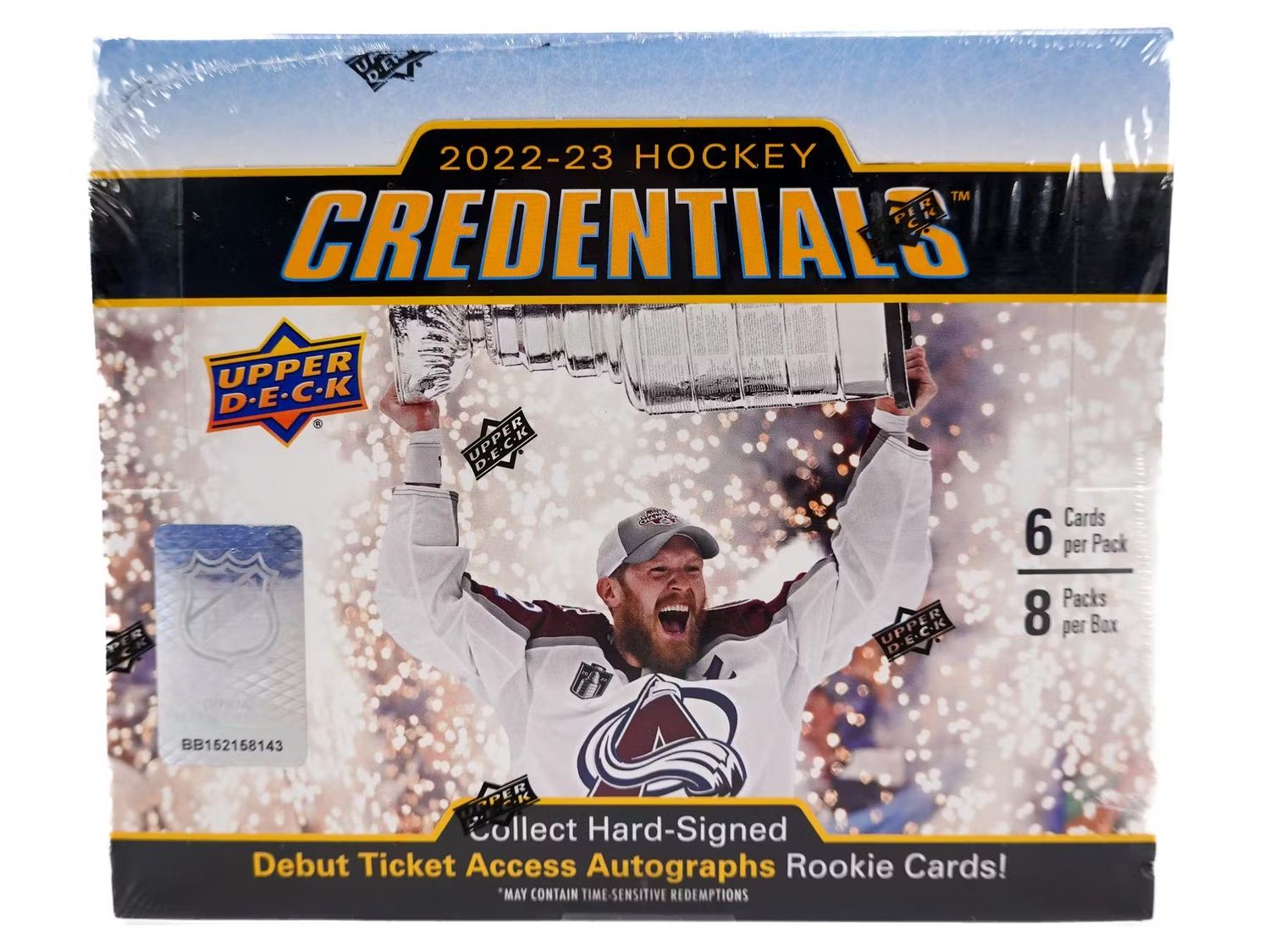 2022-23 Upper Deck Credentials Hockey Hobby Box