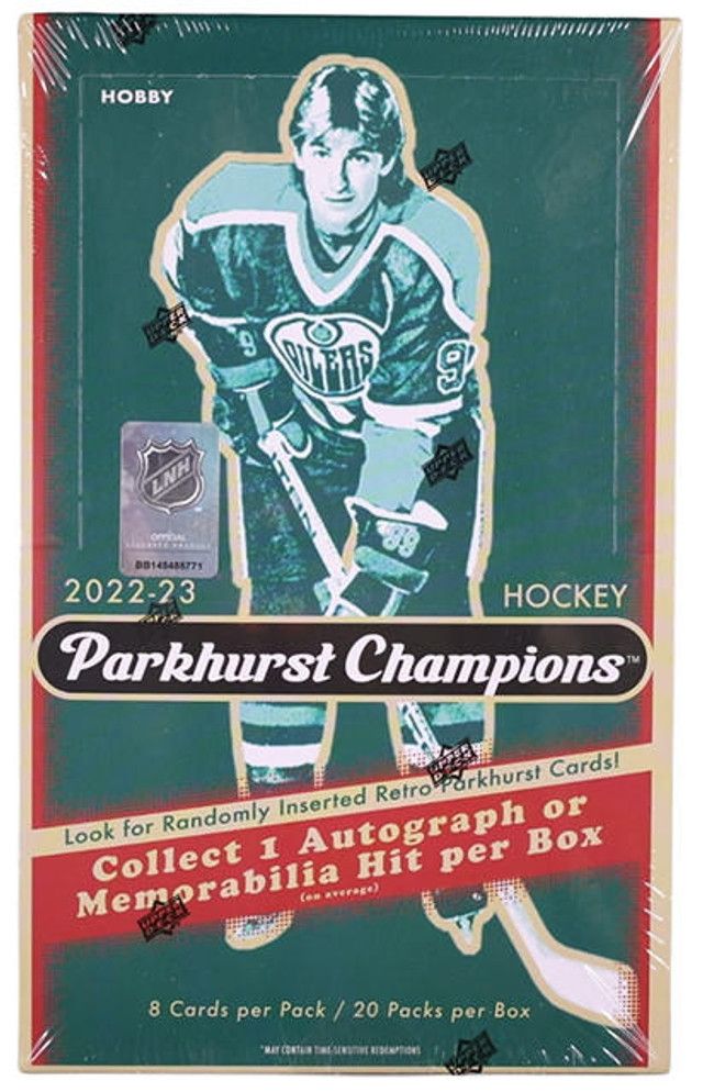 2022-23 Upper Deck Parkhurst Champions Hockey Hobby Box