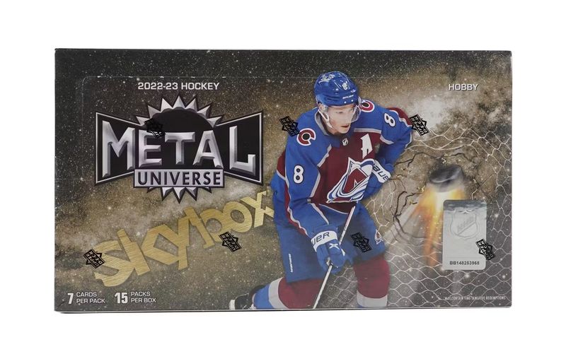 2022-23 Upper Deck Skybox Metal Universe Hockey Hobby Box
