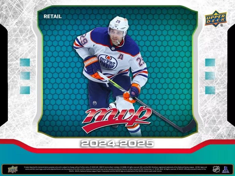 2024-25 Upper Deck MVP Hockey Retail Box