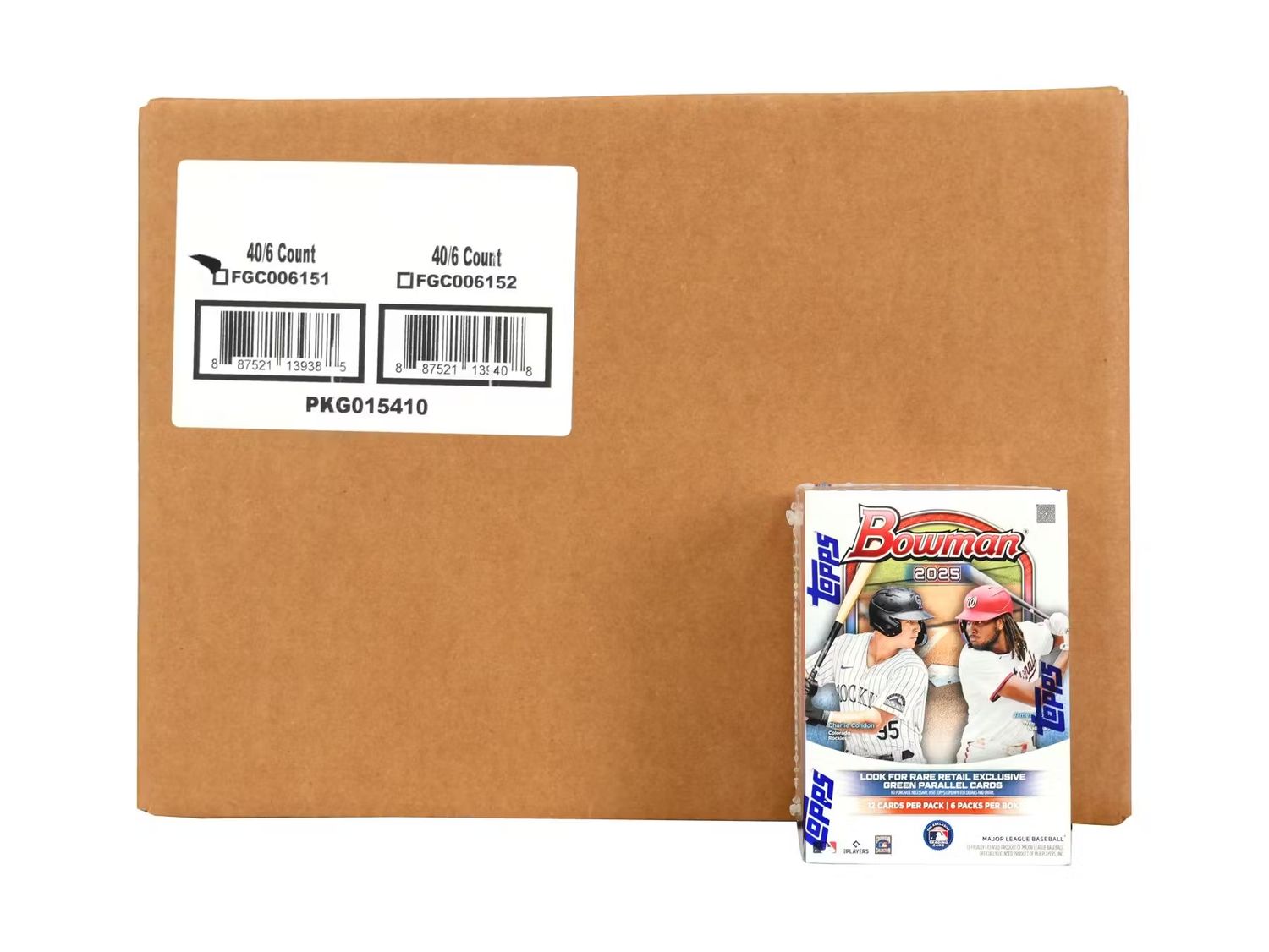 2025 Bowman Baseball Blaster 40-Box Case [Topps Direct]
