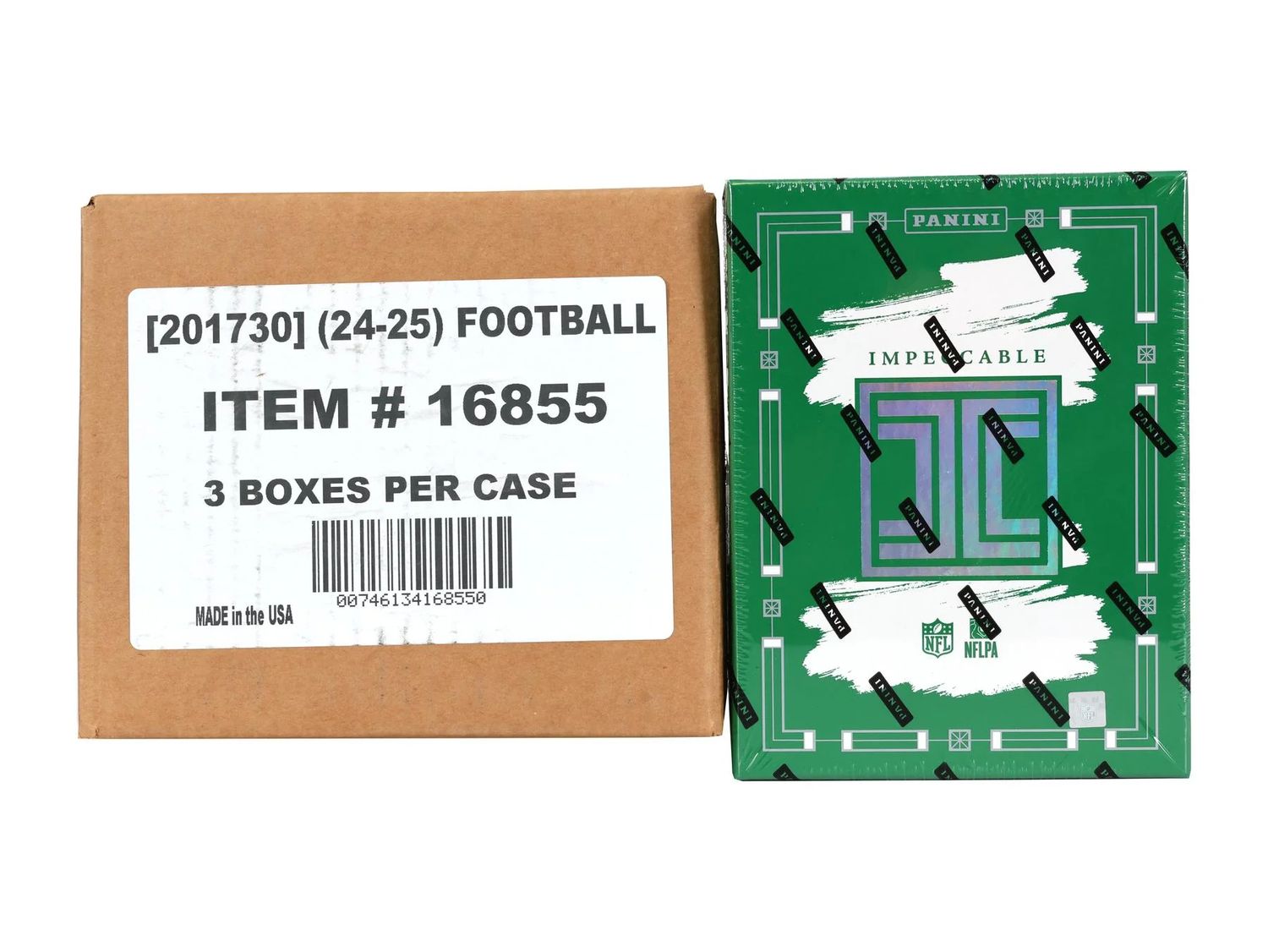 2024 Panini Impeccable Football Hobby 3-Box Case