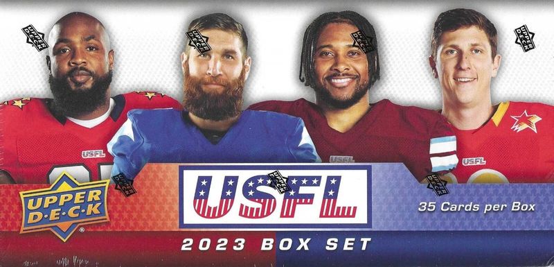 2023 Upper Deck USFL Football Box Set