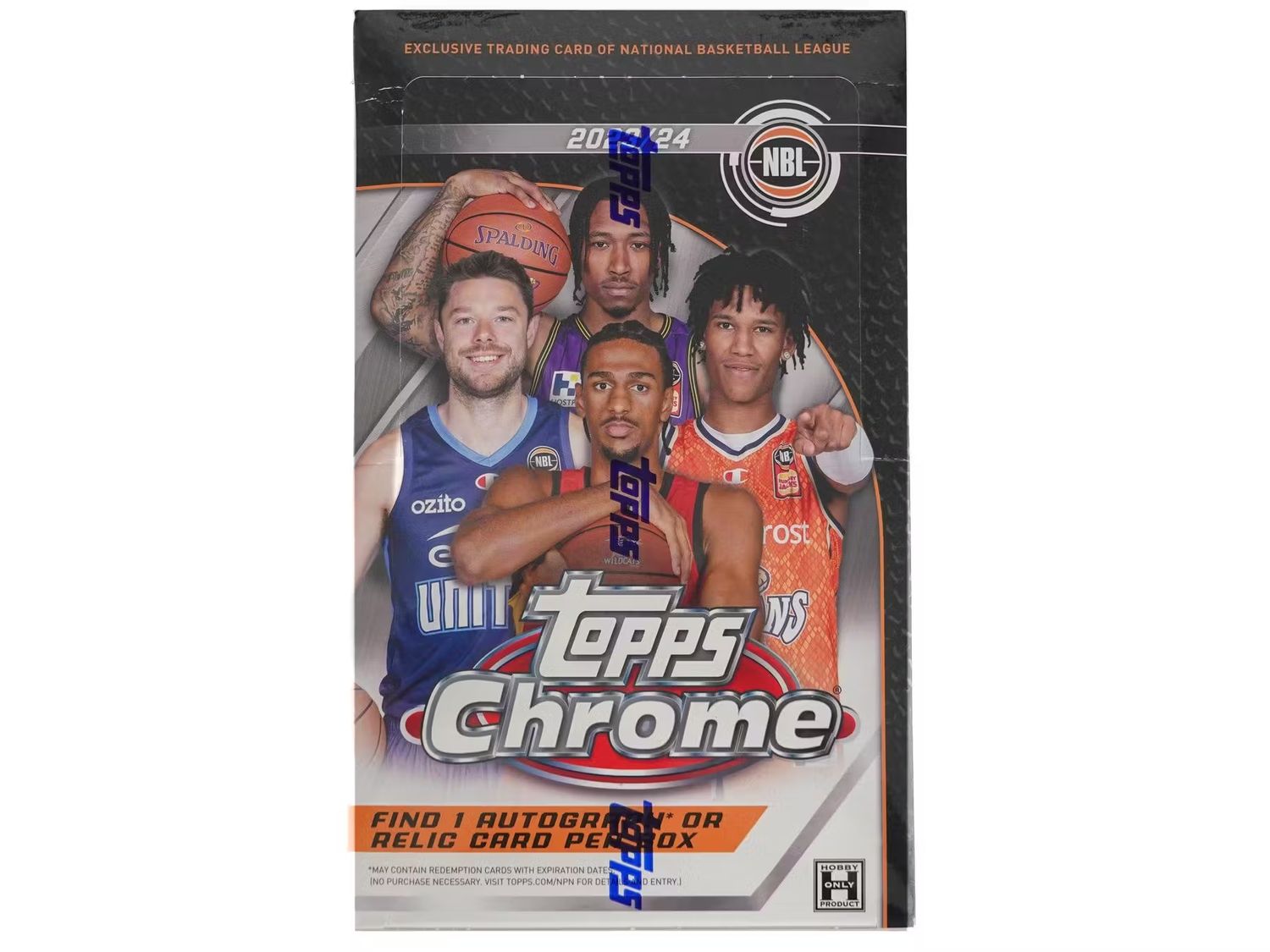 2023-24 Topps Chrome NBL Basketball Hobby Box