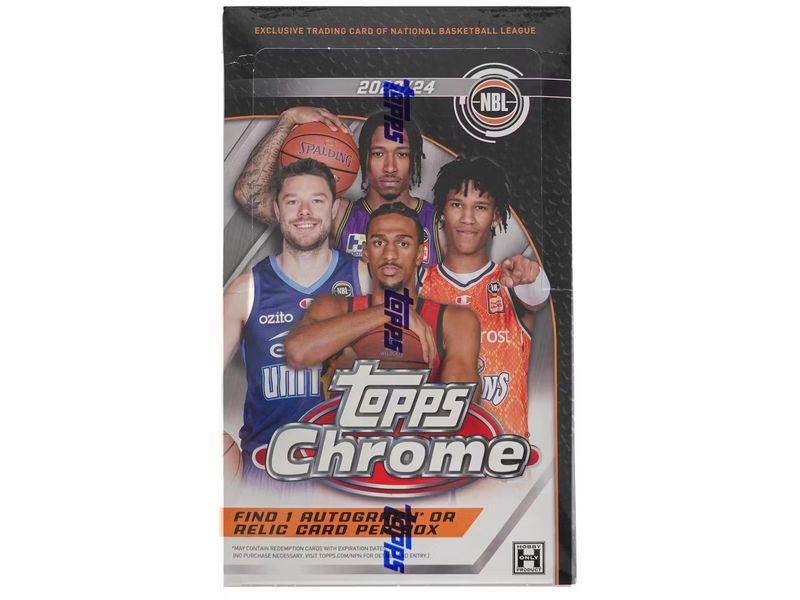 2023-24 Topps Chrome NBL Basketball Hobby Box